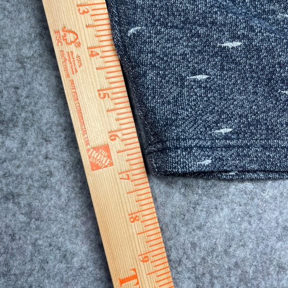 PUBLIC RECORD Terry Shorts Mens‎ Large Fish Shark AOP Drawstring Waist Knit - Picture 10 of 11